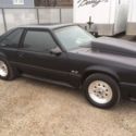 1987 Flat Black Ford Mustang thumbnail