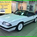 1987 White Ford Mustang thumbnail