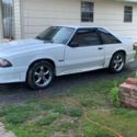 1988 White Ford Mustang thumbnail