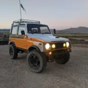 1988 Multicolor Suzuki Samurai thumbnail