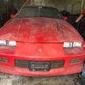 1989 Red Chevrolet Camaro thumbnail