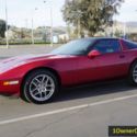 1989 Red Chevrolet Corvette thumbnail
