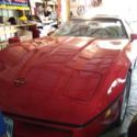 1989 Red Chevrolet Corvette thumbnail
