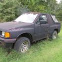 1989 Red Isuzu Amigo thumbnail