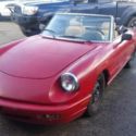 1991 Red Alfa Romeo Spider thumbnail