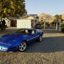 1991 Blue Chevrolet Corvette thumbnail