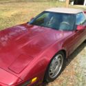 1991 Burgundy Chevrolet Corvette thumbnail