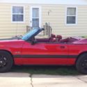 1991 Red Ford Mustang thumbnail