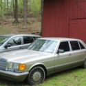 1991 Gold Mercedes-Benz S-Class thumbnail