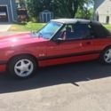 1991 Red Ford Mustang thumbnail