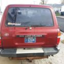 1991 Burgundy Toyota Land Cruiser thumbnail