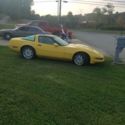 1992 Yellow Chevrolet Corvette thumbnail