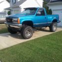 1992 Blue GMC Sierra 1500 thumbnail