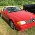 1992 RED Mercedes-Benz SL-Class thumbnail