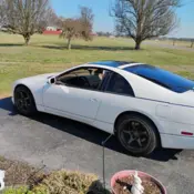 1993 White Nissan 300ZX thumbnail