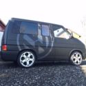 1993 matte black Volkswagen EuroVan thumbnail