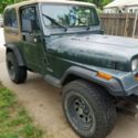 1994 Green Jeep Wrangler thumbnail