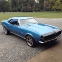 1967 Marina blue Chevrolet Camaro thumbnail