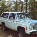 1975 White Chevrolet Blazer thumbnail
