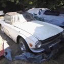 1974 White Triumph TR-6 thumbnail