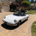 1985 White Alfa Romeo Spider thumbnail