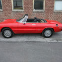 1977 Red Alfa Romeo Spider thumbnail