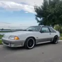 1991 White Ford Mustang thumbnail