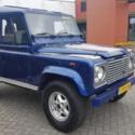 1987 Blue Land Rover Defender thumbnail
