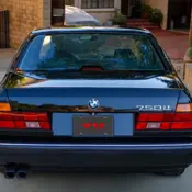 1990 Black BMW 750iL thumbnail