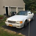1990 White Mercedes-Benz SL-Class thumbnail