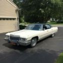 1973 White Cadillac Calais thumbnail