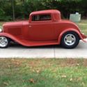 1932 Red oxide urethane Ford 3 window coupe thumbnail