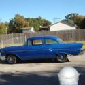 1957 Blue Chevrolet Bel Air/150/210 thumbnail