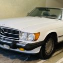 1988 White Mercedes-Benz 560SL thumbnail