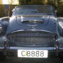 1963 Blue Austin Healey 3000 thumbnail