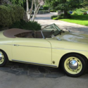 1972 Light Yellow Porsche 356 thumbnail