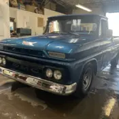1965 Blue GMC 1/2 Ton Pickup thumbnail