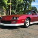 1987 Burgundy Chevrolet Camaro thumbnail