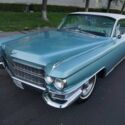1963 turquoise Cadillac Fleetwood thumbnail