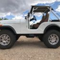 1978 Pearl White Jeep CJ thumbnail