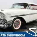 1958 White Chevrolet Impala thumbnail