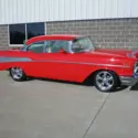 1957 Red Chevrolet Bel Air/150/210 thumbnail