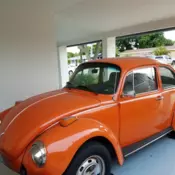 1974 Orange Volkswagen Beetle - Classic thumbnail