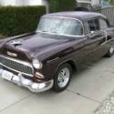 1955 Black Cherry Chevrolet Bel Air/150/210 thumbnail