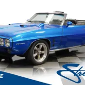 1969 Metallic Blue Pontiac Firebird thumbnail