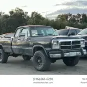 1993 Black Dodge W-Series thumbnail