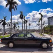 1989 Black Mercedes-Benz 420SEL thumbnail