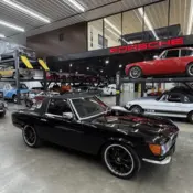 1976 BLACK Mercedes-Benz SL-Class thumbnail