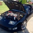 1993 Black Nissan 300ZX thumbnail