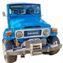 1979 Blue Toyota Land Cruiser thumbnail